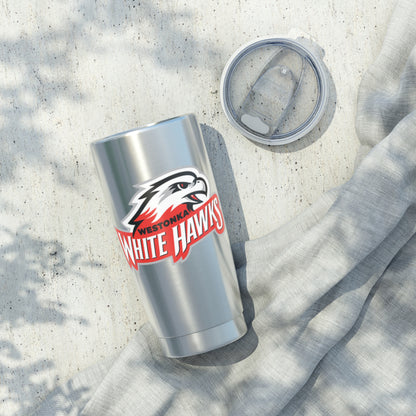 Mound Westonka White Hawks Insulated Tumbler - Travel Mug for Adventurers