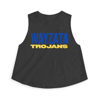 Copy of North Polars Crop Top — Retro Script Athletic Women's Tank