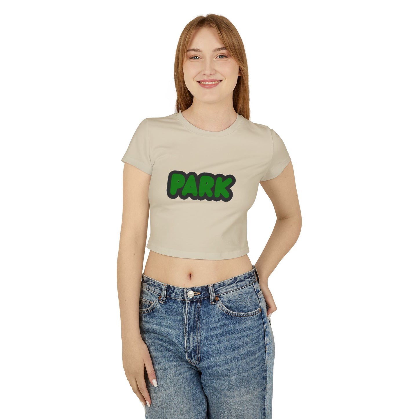 Park Cottage Grove Wolfpack Women’s Baby Tee - Retro Graphic Top for Casual Vibes