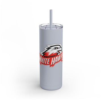 Mound Westonka White Hawks 20oz Matte Tumbler