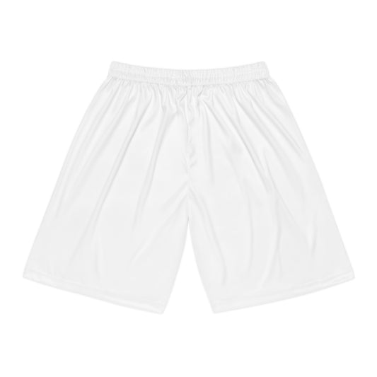 Farmington Tigers Men's White Basketball Shorts - Comfortable Athletic Wear