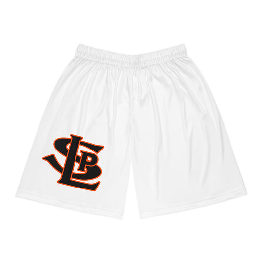 Saint Louis Park Orioles White Basketball Shorts for Sports Enthusiasts