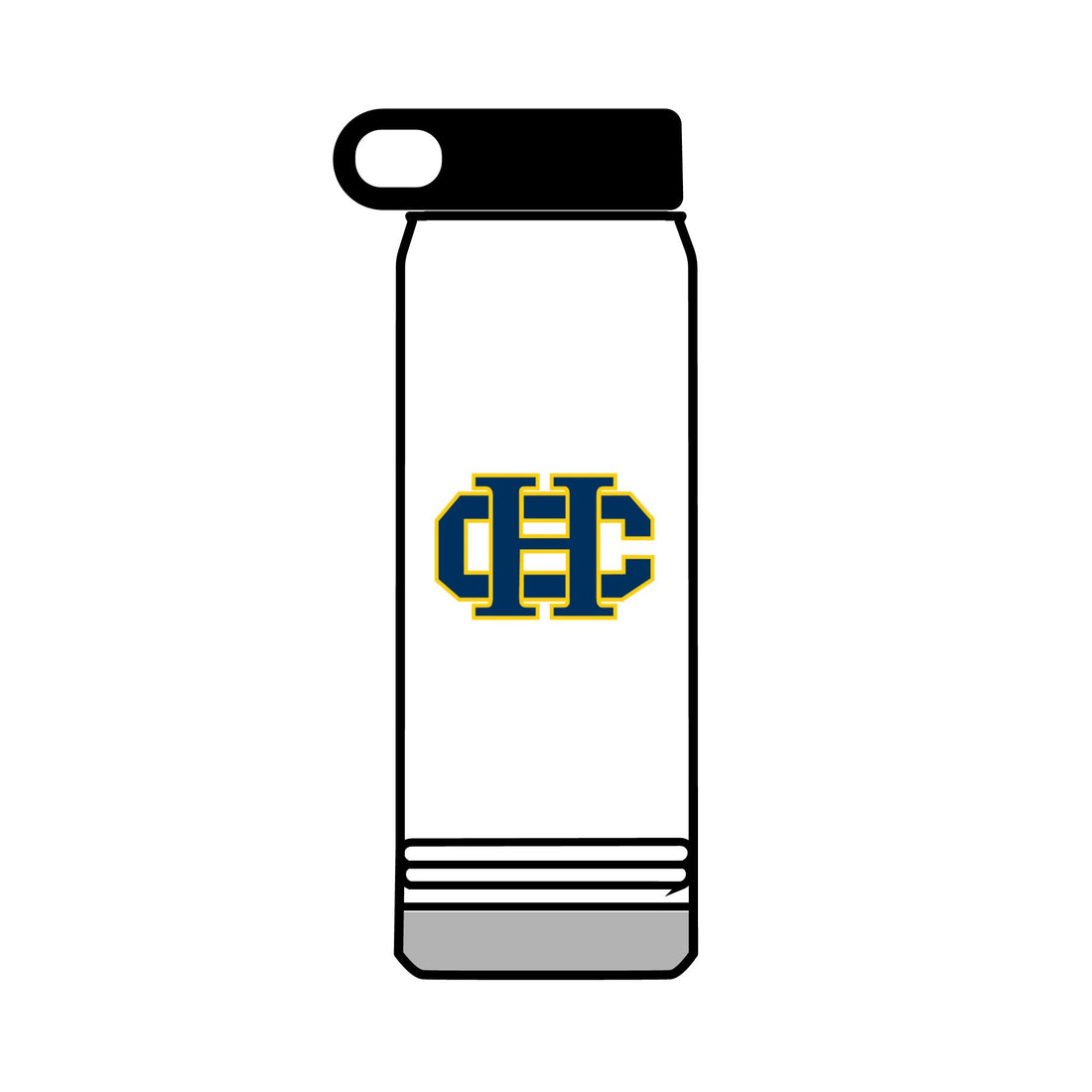 Columbia Heights Hylanders Stylish 32oz Water Bottle - Perfect for Daily Hydration and Gym Enthusiasts