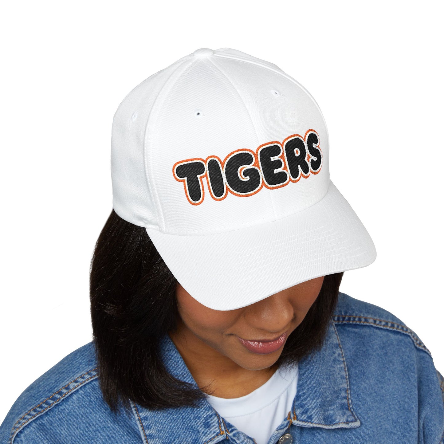 Farmington Tigers Bubble Logo Embroidered Cap