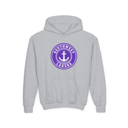 Minneapolis Southwest Lakers Youth Hooded Sweatshirt - Comfortable and Stylish Team Gear