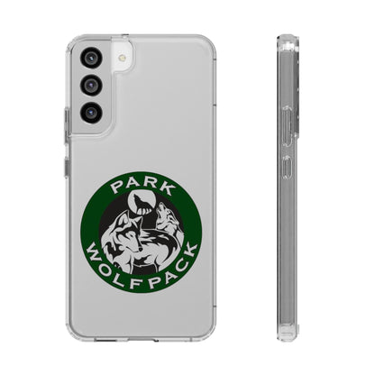 Custom Clear Phone Case - Park Wolfpack Design