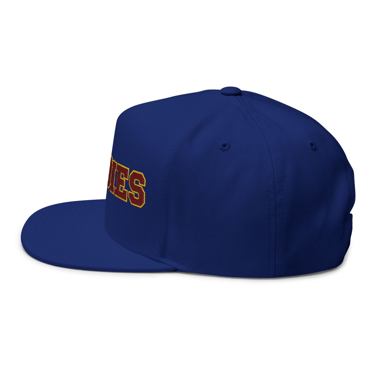 Minneapolis Roosevelt Teddies Embroidered Flat Bill Cap — School Spirit Snapback