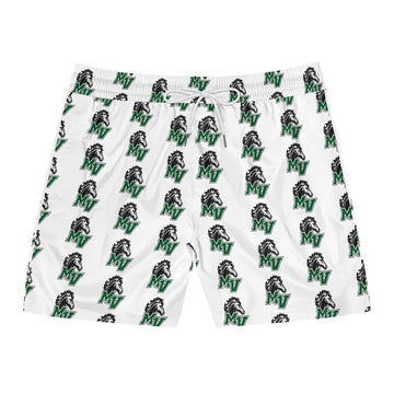 Mounds View Mustangs Men's Mid-Length Swim Shorts
