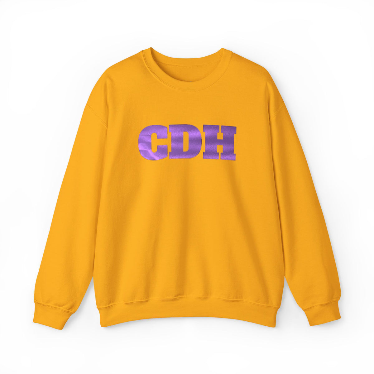 Cretin Derham Hall Metallic CDH Gold Crewneck Sweatshirt