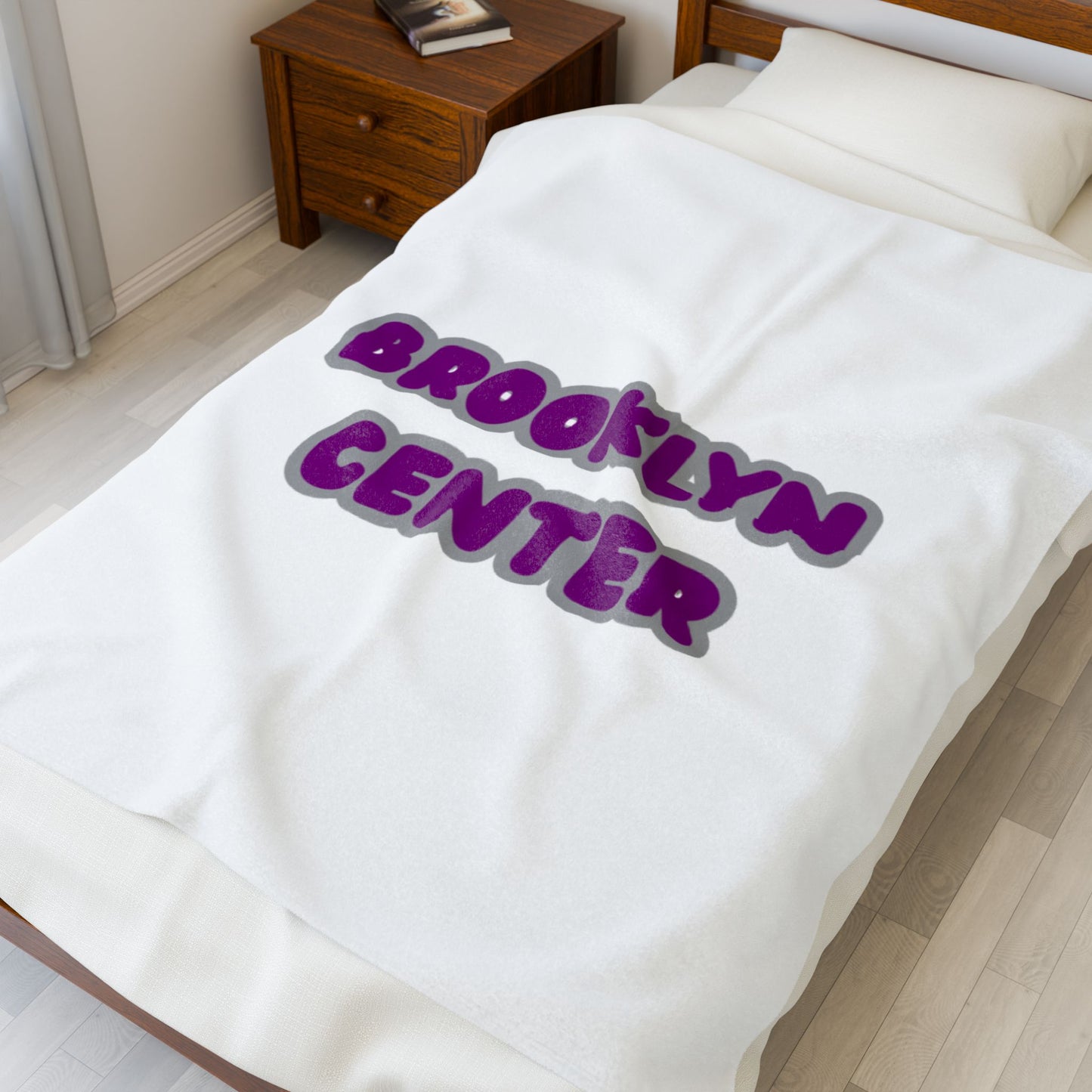 Brooklyn Center Centaurs Cozy Velveteen Plush Blanket - Perfect for Relaxation and Home Decor