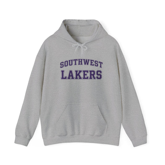 Minneapolis Southwest Lakers Block Hoodie