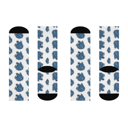 Bloomington Jefferson Jaguars Trendy Cushioned Crew Socks