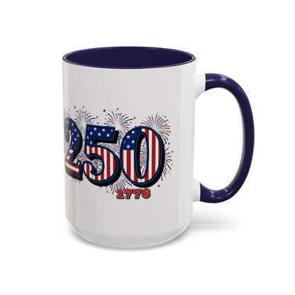 Patriotic Coffee Mug - Americas 250th Anniversary