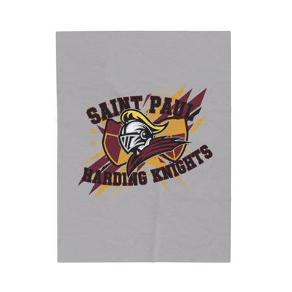 Saint Paul Harding Knights Velveteen Plush Blanket - Cozy Comfort for Home or Game Days