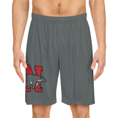 North Saint Paul Polars Men's Basketball Shorts with Logo