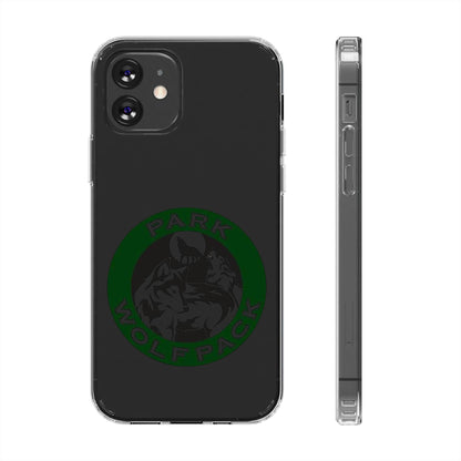 Custom Clear Phone Case - Park Wolfpack Design