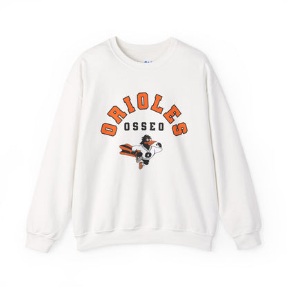 Osseo Orioles Unisex Heavy Blend™ Crewneck Sweatshirt - Comfortable and Stylish Apparel