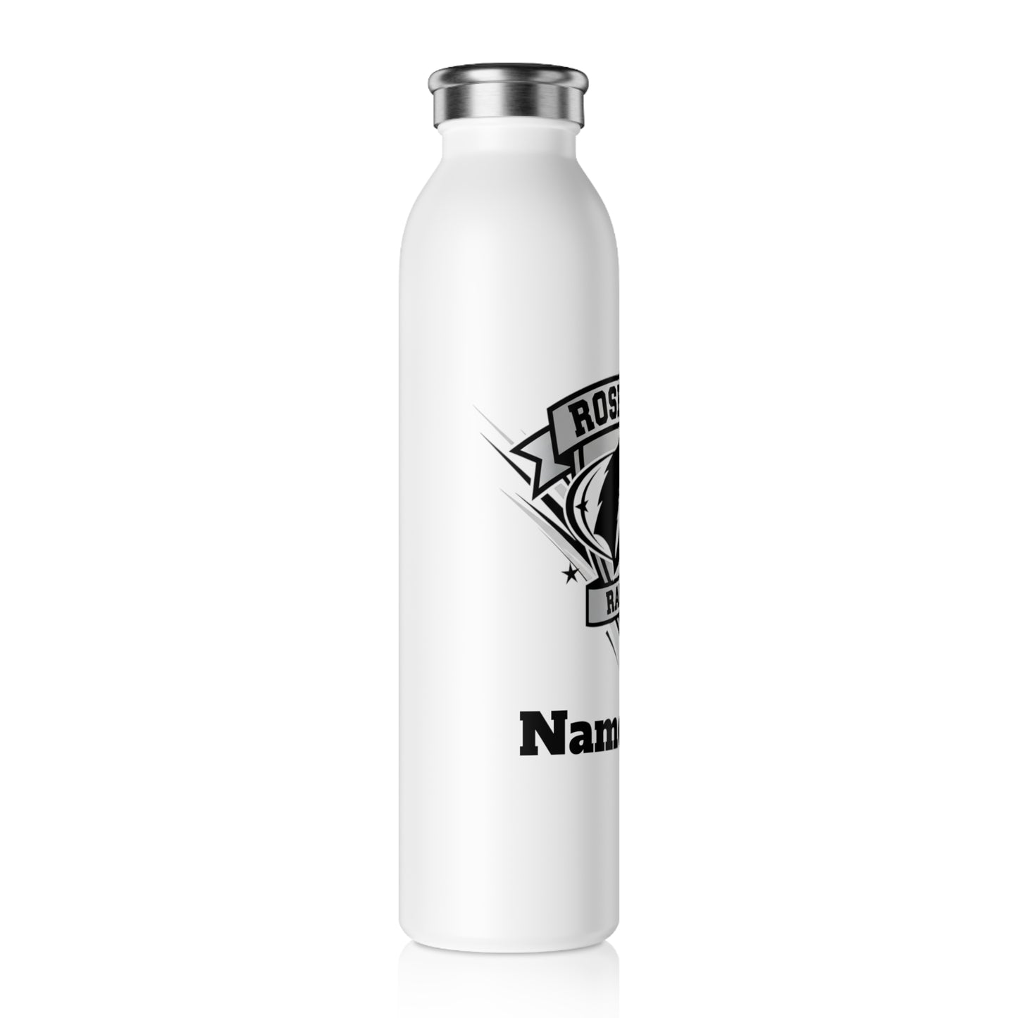 Roseville Raiders Slim Water Bottle —  Stainless Insulated Bottle