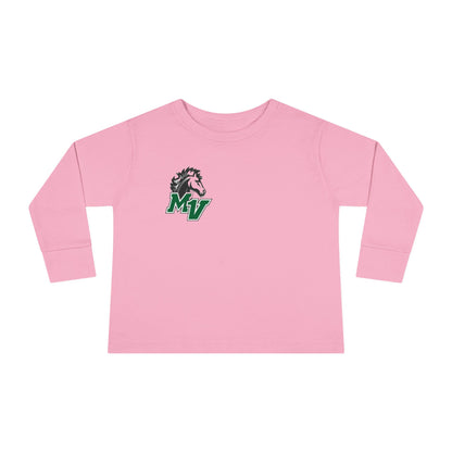 Mounds View Mustangs Toddler Long Sleeve T-Shirt
