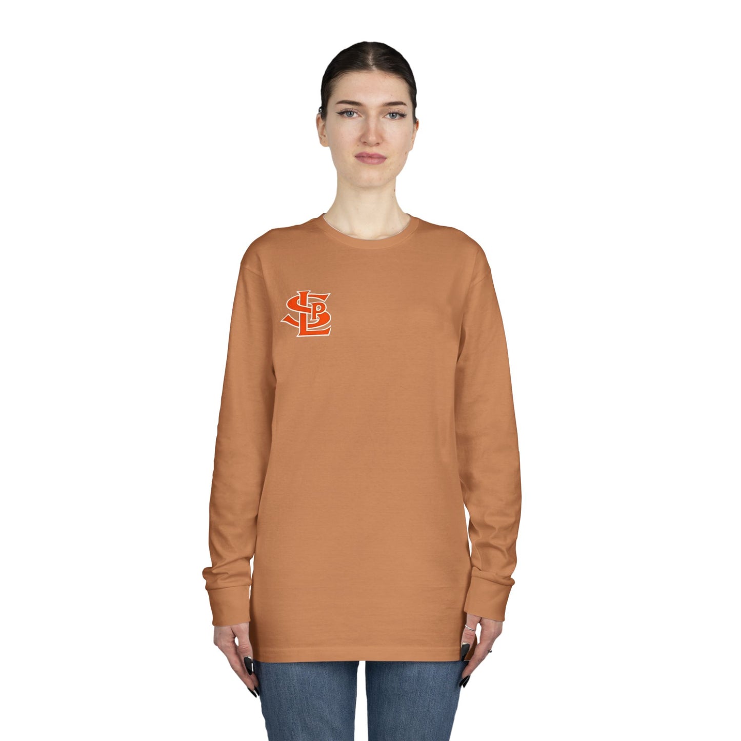 Saint Louis Park Orioles Casual Long Sleeve Crewneck Tee - Perfect for Everyday Wear