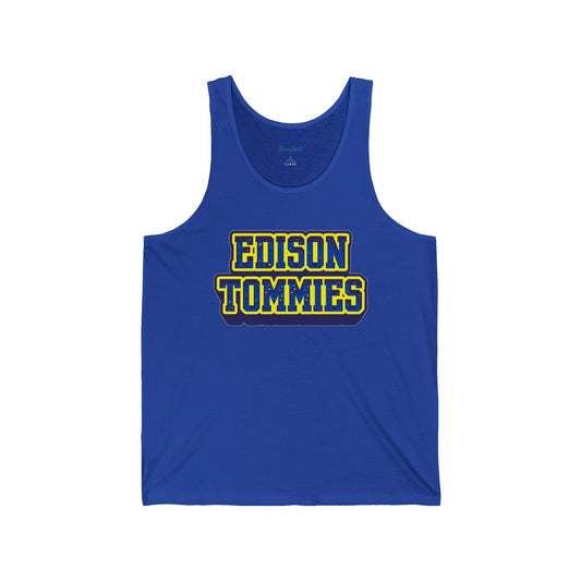 Minneapolis Edison Tommies Casual Unisex Jersey Tank  - Perfect for Summer Vibes and Active Lifestyle