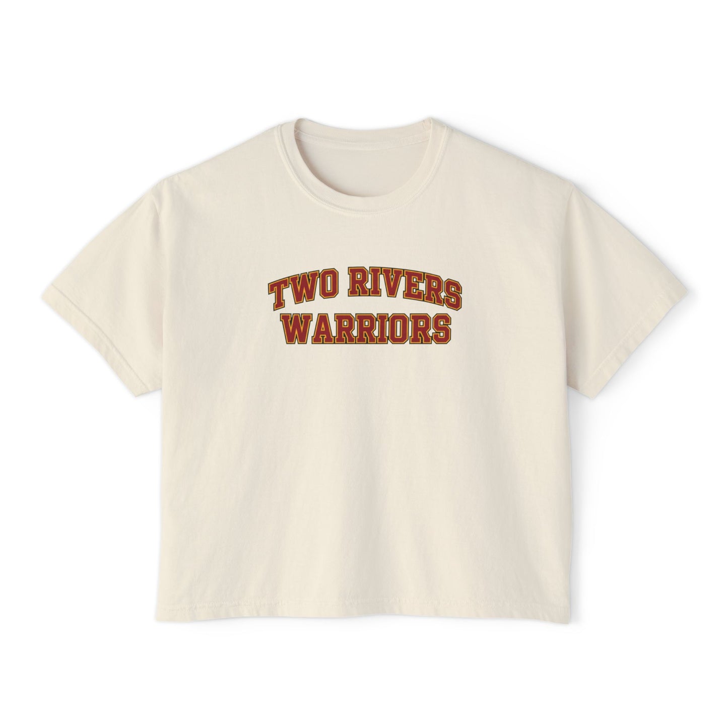 Two Rivers Warriors Casual Women's Boxy Tee