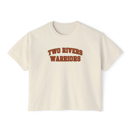 Two Rivers Warriors Casual Women's Boxy Tee