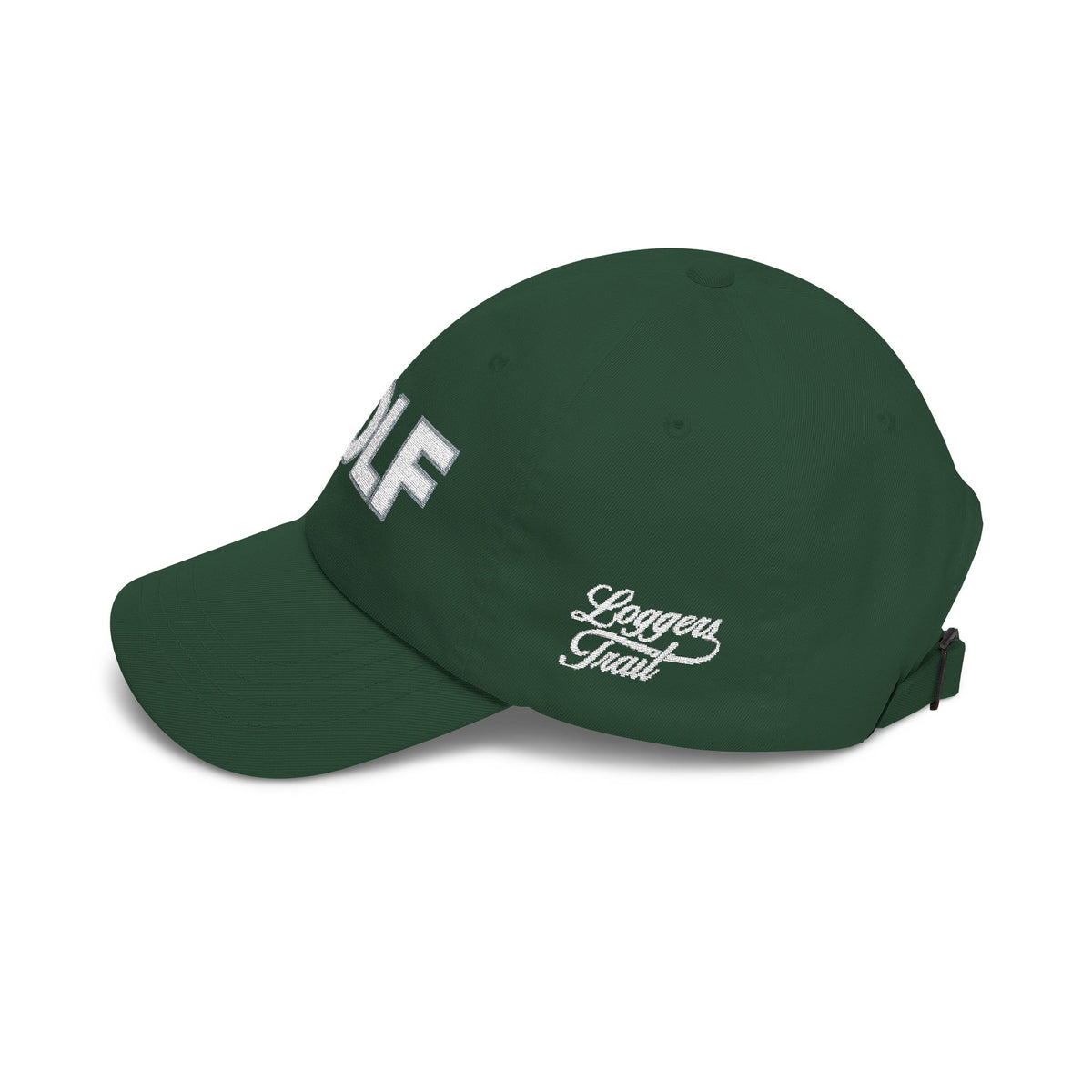 Loggers Trail 'GOLF' Cap — Vintage Fuzzy Lettering