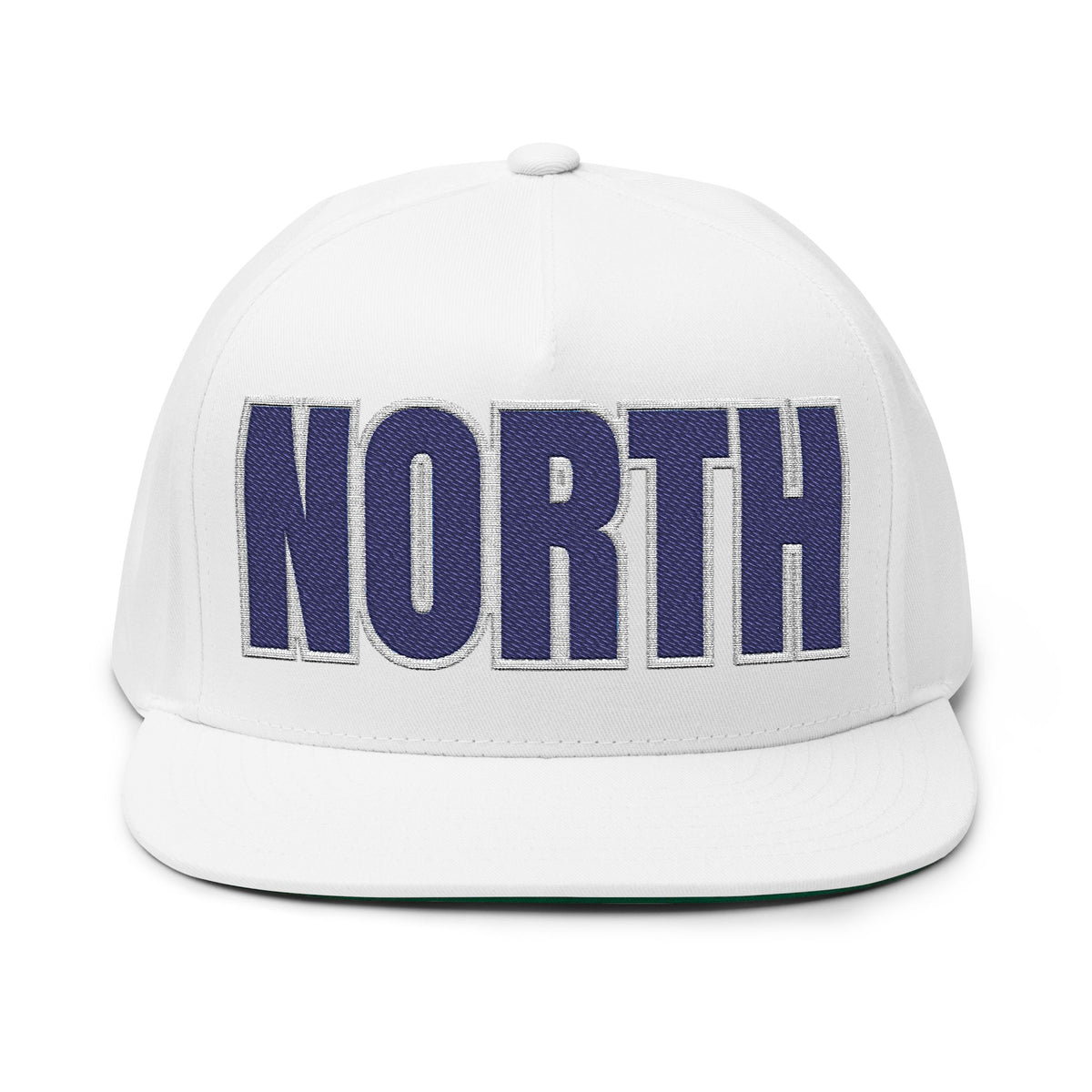 Minneapolis North Embroidered Flat Bill Cap