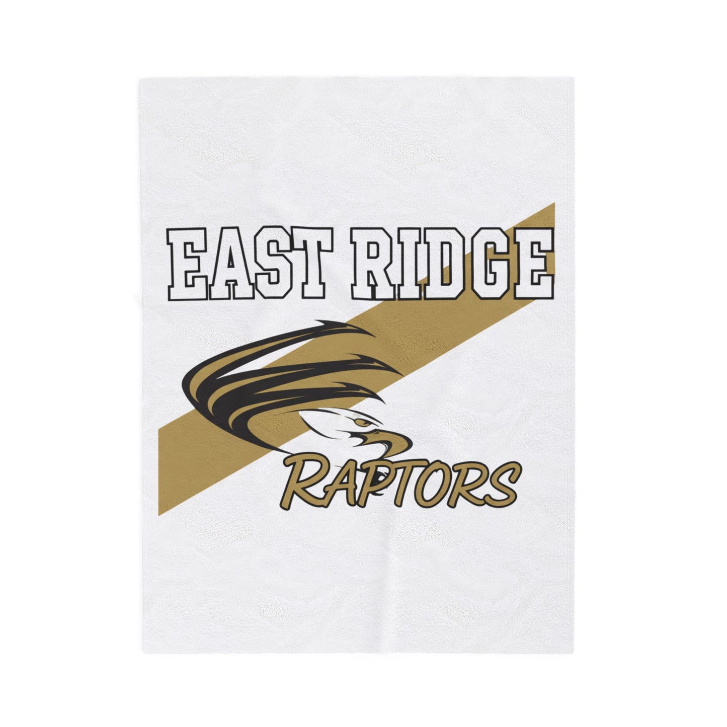 East Ridge Cozy Raptors Velveteen Blanket