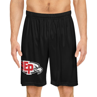 Eden Prairie Eagles Men's Black Basketball Shorts - Comfortable Athletic Wear
