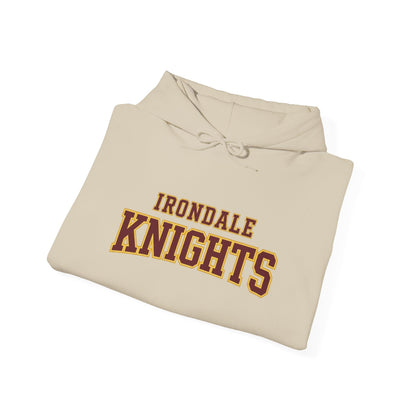 Irondale Knights Block Maroon & Gold Sweatshirt