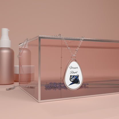 Rogers Royals Oval Pendant "Forever" Necklace