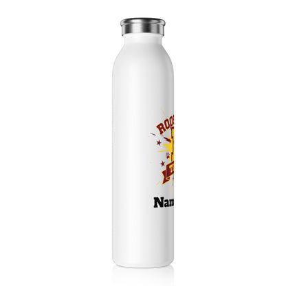 Minneapolis Roosevelt Teddies Slim Water Bottle —  Stainless Insulated Bottle