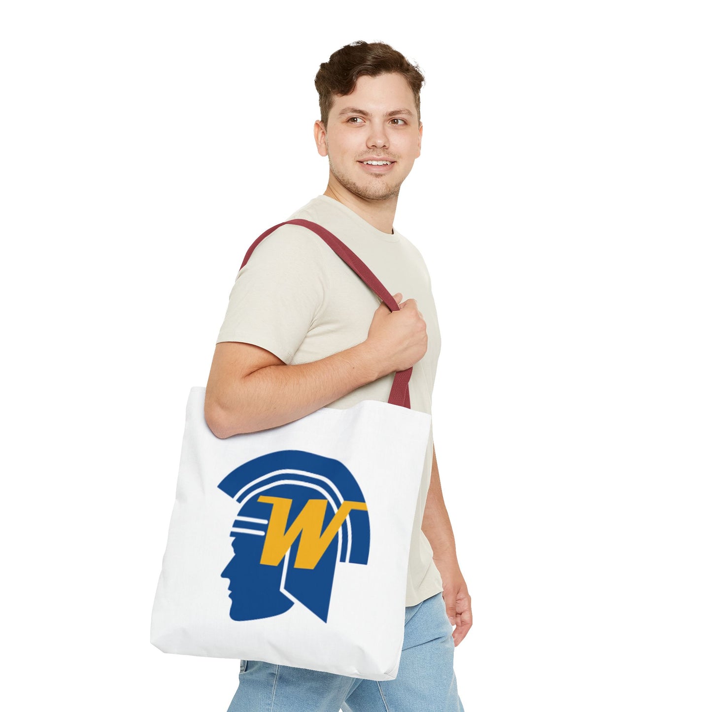 Wayzata Trojans Tote Bag - Stylish Canvas Bag for Students & Sports Fans