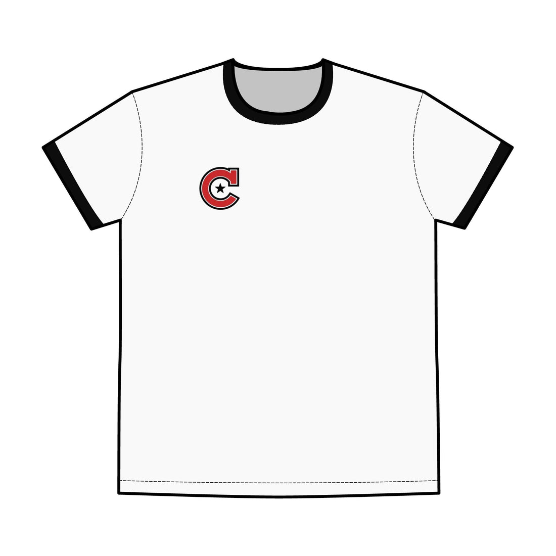 Minneapolis Camden Vintage Men's Ringer Tee - Retro Sports Style