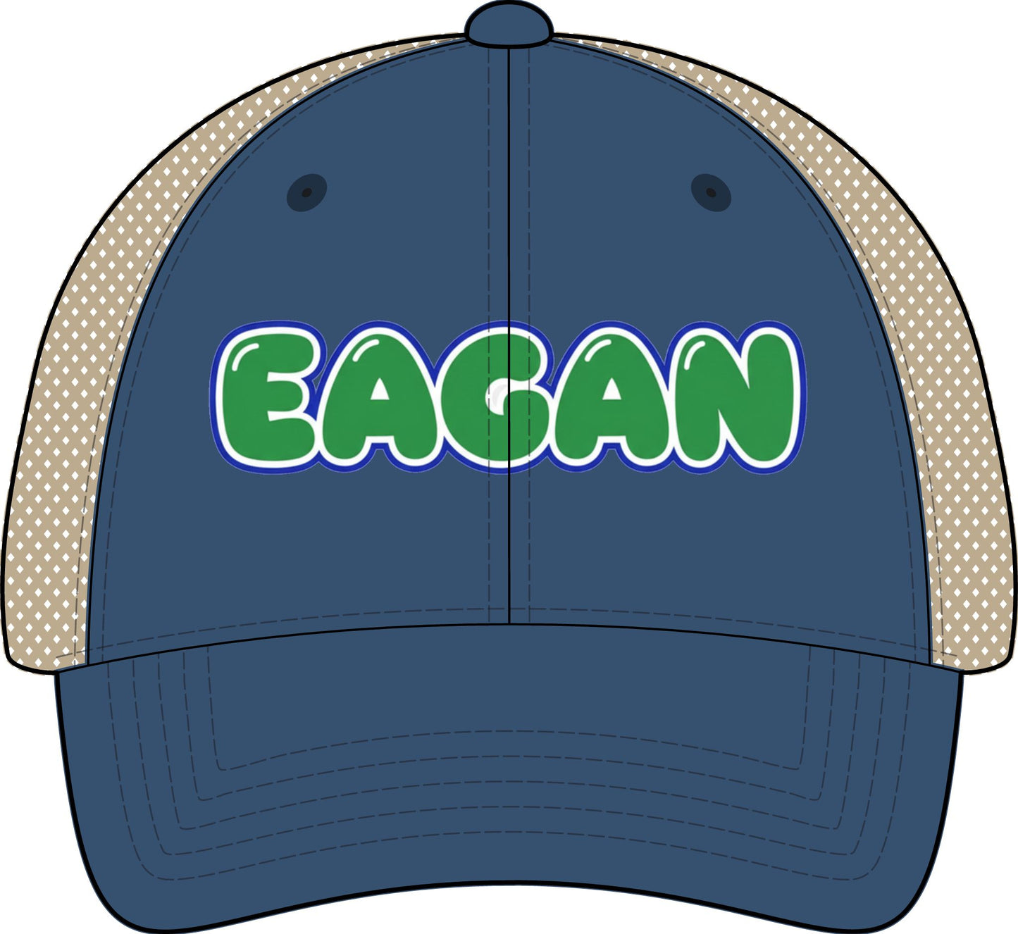 Eagan Wildcats Women's Washed Mesh-Back Cap