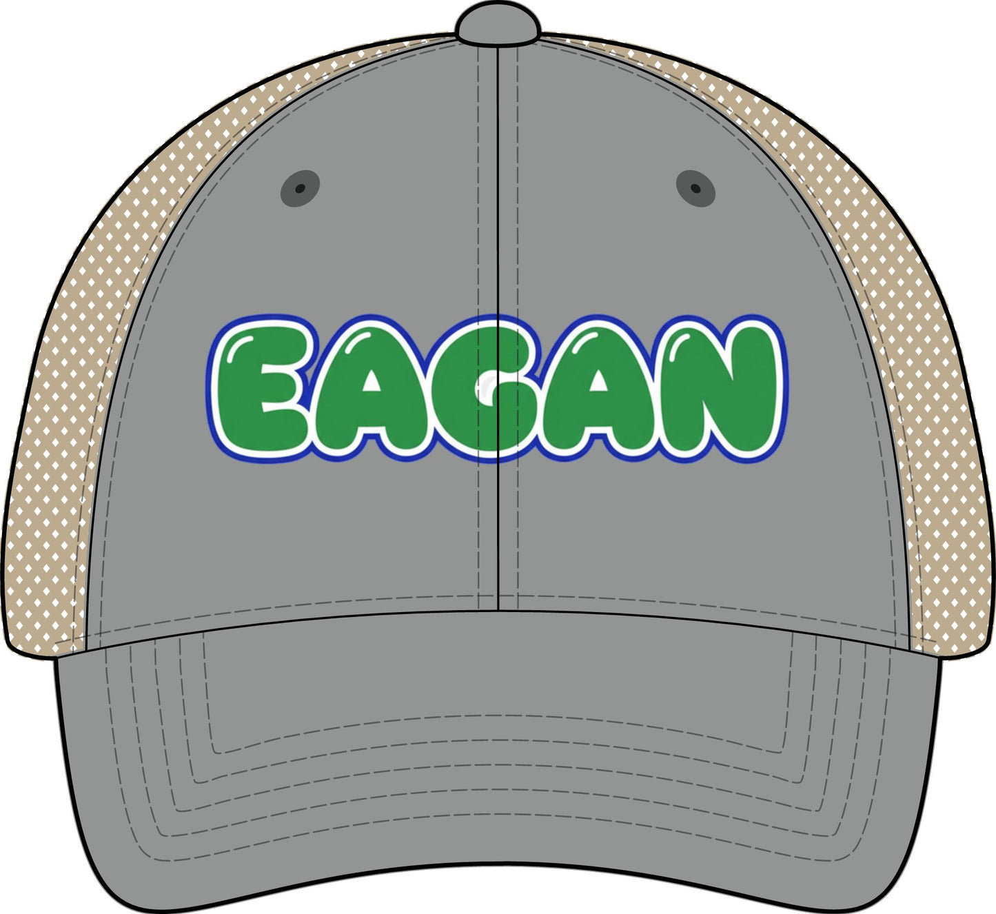 Eagan Wildcats Women's Washed Mesh-Back Cap