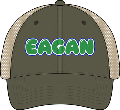 Eagan Wildcats Women's Washed Mesh-Back Cap
