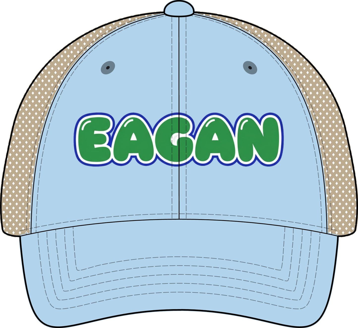 Eagan Wildcats Women's Washed Mesh-Back Cap
