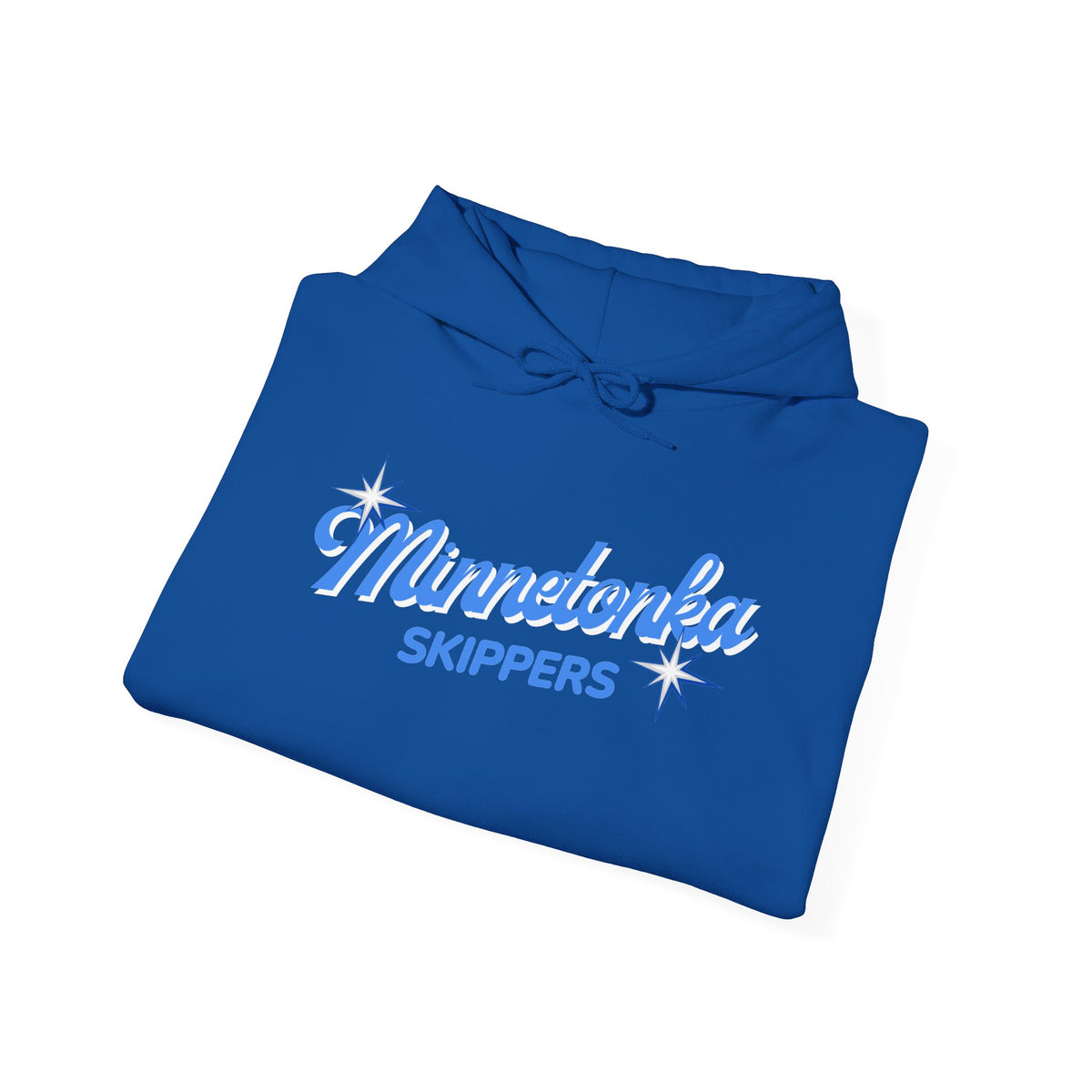 Minnetonka Skippers Hoodie - Retro Script Athletic Pullover