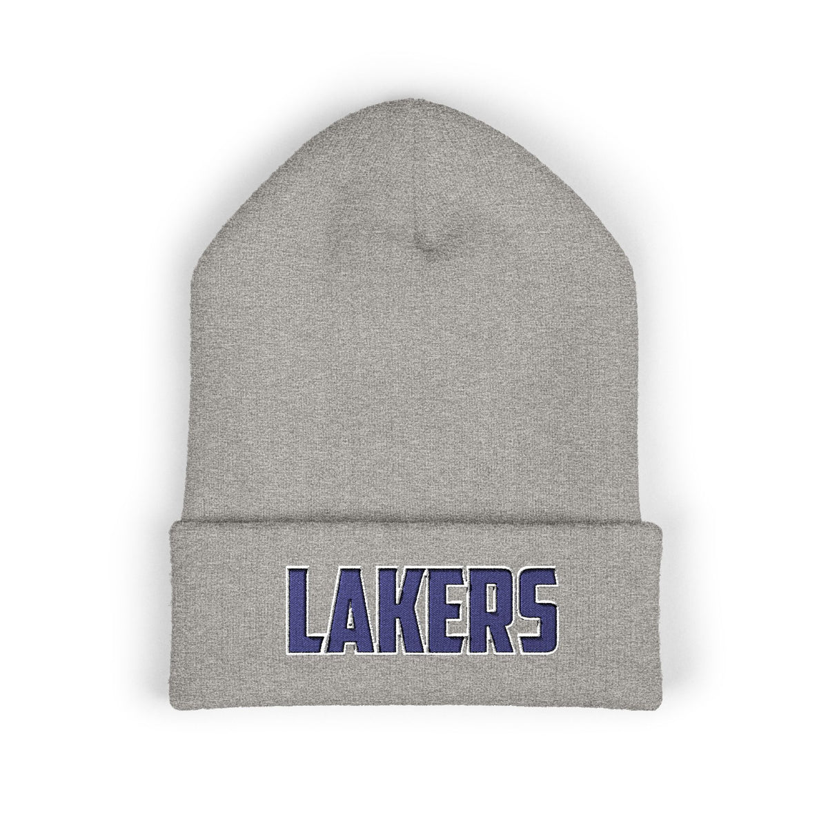 Minneapolis Southwest Lakers Classic Cuffed Beanie Hat - Varsity Text Logo