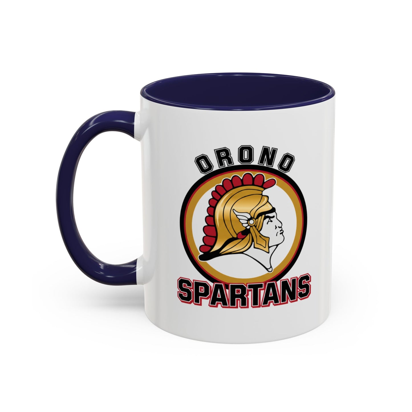 Orono Spartans Accent Coffee Mug - Stylish 15 oz or 11 oz