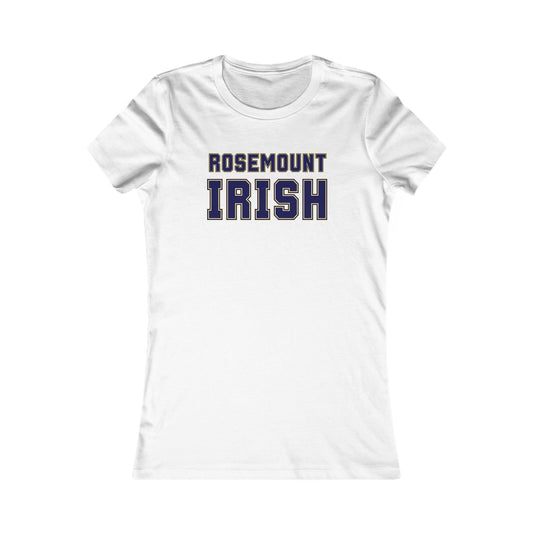 Rosemount Irish Varsity Women's Favorite Tee  - Casual Comfort for School & Everyday Wear
