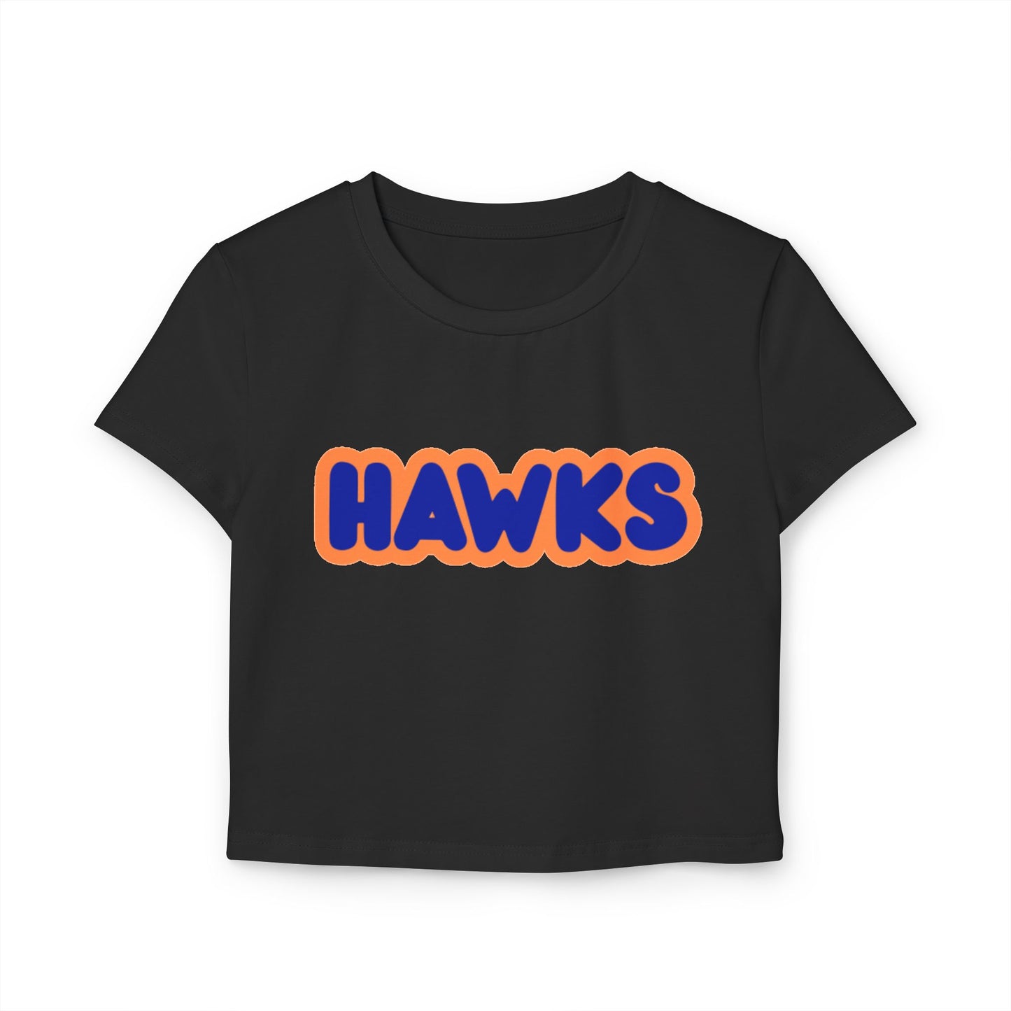 Robbinsdale Cooper Hawks Women’s Baby Tee - Retro Graphic Top for Casual Vibes