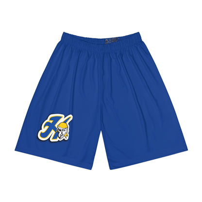 Hastings Raiders Blue Men's Sports Shorts with Bold Design, Athletic Shorts for Workouts, Casual Wear
