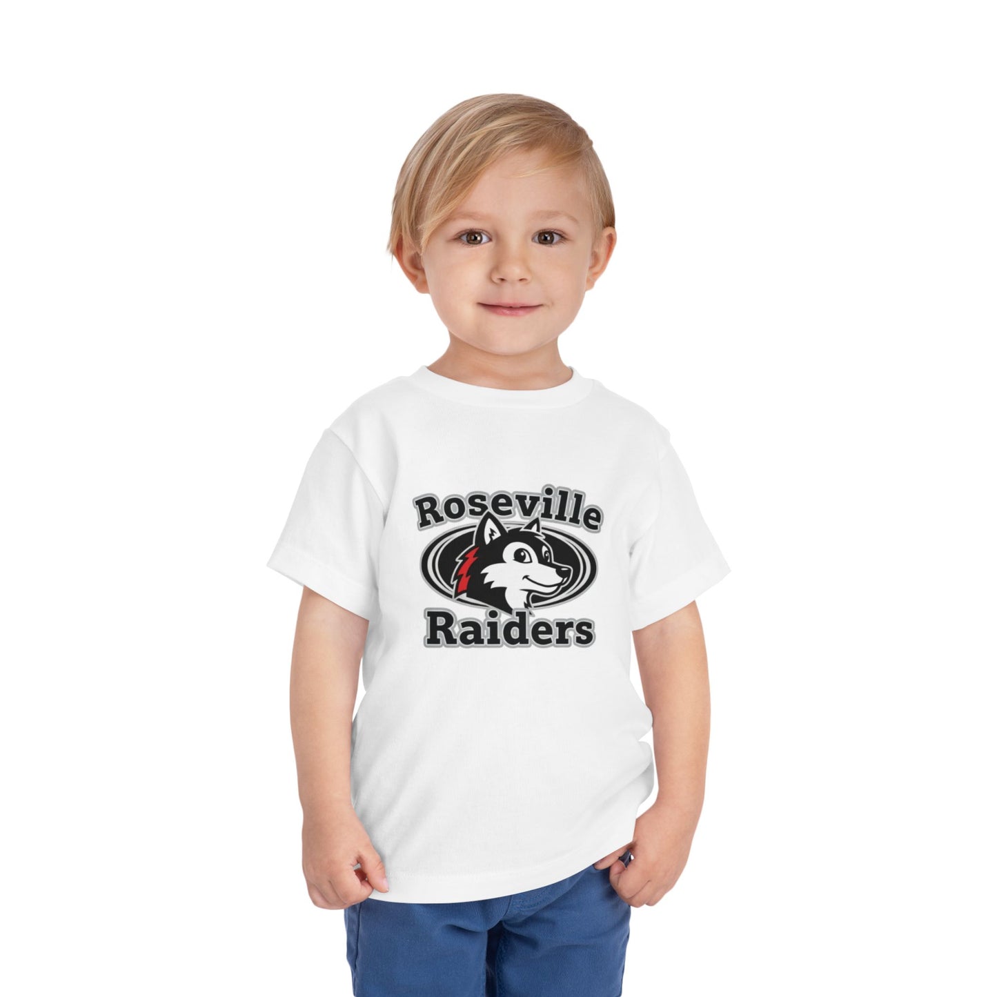Roseville Raiders Toddler Short Sleeve Tee - Fun & Sporty Kids Shirt