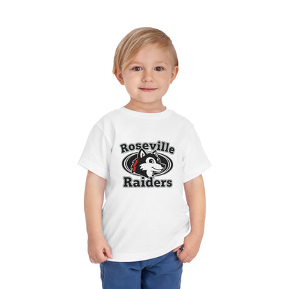 Roseville Raiders Toddler Short Sleeve Tee - Fun & Sporty Kids Shirt