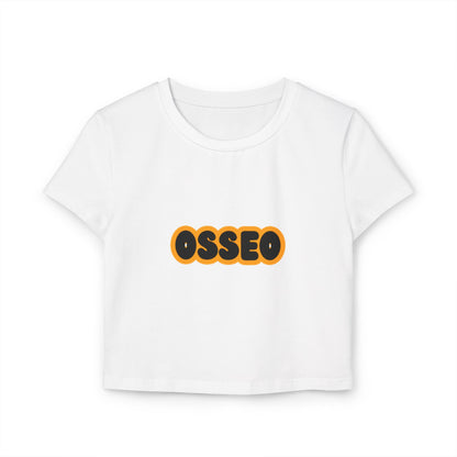 Osseo Orioles Women’s Baby Tee - Retro Graphic Top for Casual Vibes