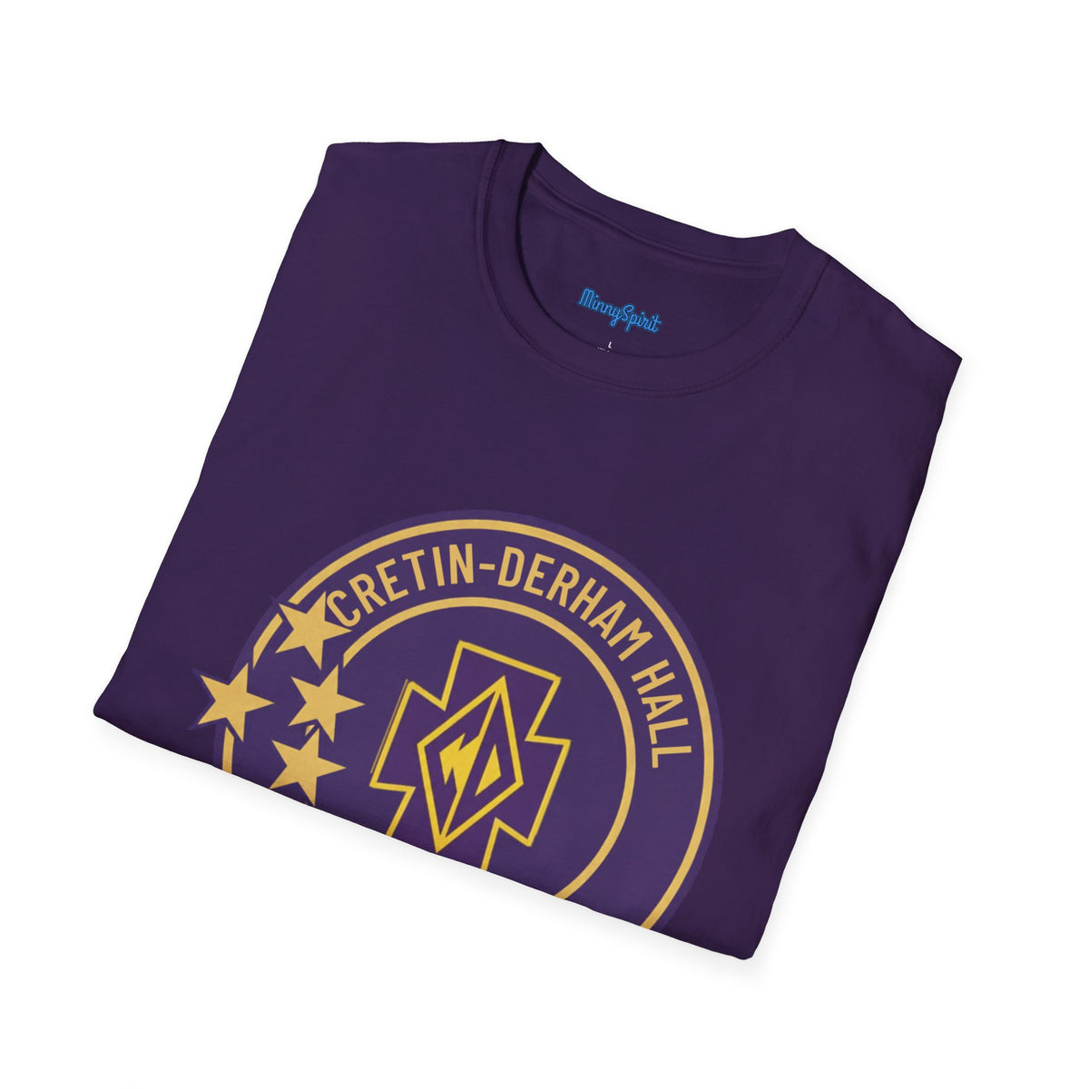 Cretin Derham-Hall Raiders Purple & Gold School Spirit T-Shirt